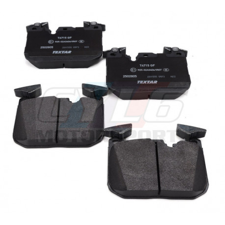 Plaquettes de frein avant TEXTAR 2502805– BMW M2 M3 M4 F80 F82 F83 F87 – Réf. OEM 34112284765