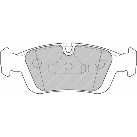PLAQUETTE AV FERODO DS PERFORMANCE FDS1300