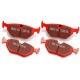 E39 PLAQUETTES AR EBC RED STUFF DP31091C
