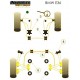 E30-E36 PAIRE SILENT-BLOCS AVANT BLACK
