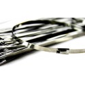Collier inox 8x300mm pour collecteur momifié