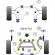 E46 SAUF M3 SILENT BLOCS AVANT DE SUPPORT DE PONT AR 